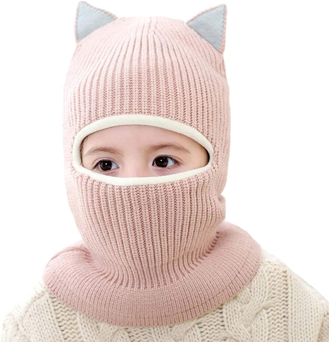 Baby Winter Hat, Toddler Winter Hat, Fleece Lined Girls Boys Infant Winter Hat, Kids Winter Hat Scarf Earflap Hood Skull Caps