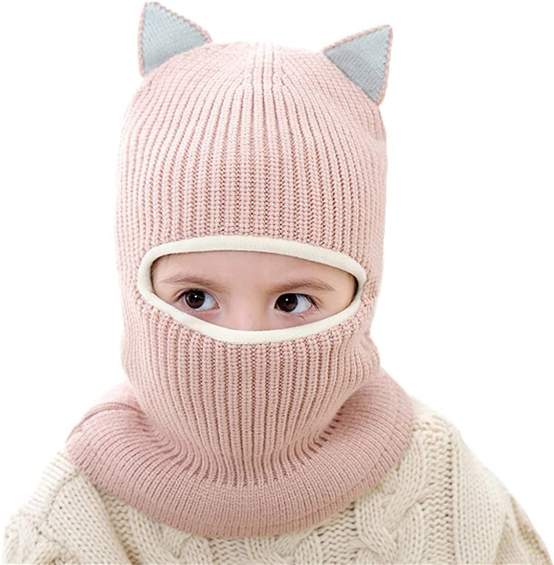 Baby Winter Hat, Toddler Winter Hat, Fleece Lined Girls Boys Infant Winter Hat, Kids Winter Hat Scarf Earflap Hood Skull Caps