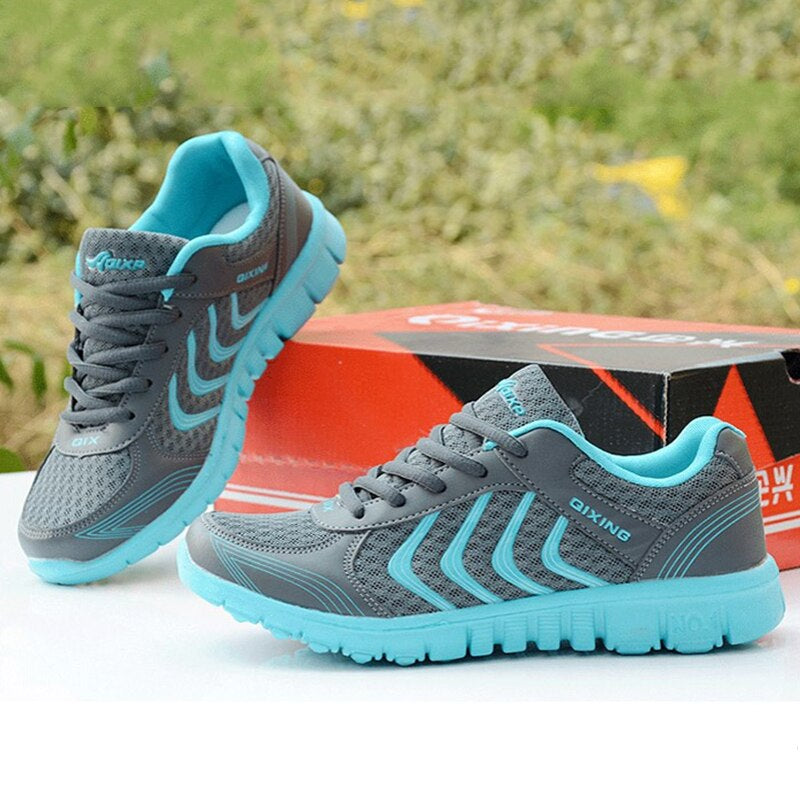 Breathable Women White Shoes Casual Shoes 2022 New Arrivals Mesh Sneakers Women Fashion Shoes Woman Tenis Feminino