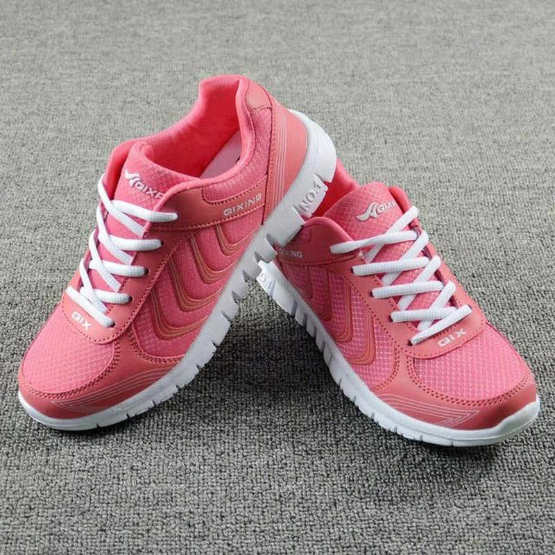 Breathable Women White Shoes Casual Shoes 2022 New Arrivals Mesh Sneakers Women Fashion Shoes Woman Tenis Feminino