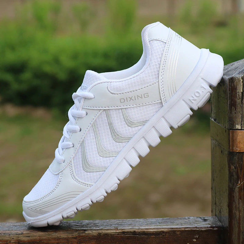 Breathable Women White Shoes Casual Shoes 2022 New Arrivals Mesh Sneakers Women Fashion Shoes Woman Tenis Feminino