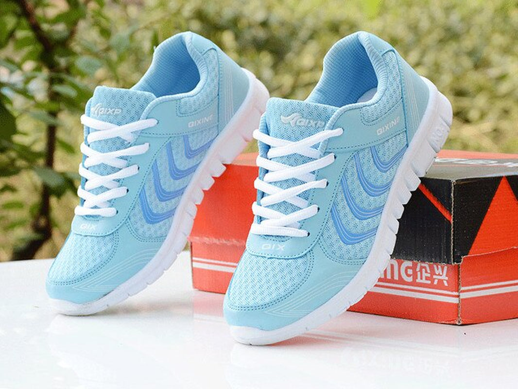Breathable Women White Shoes Casual Shoes 2022 New Arrivals Mesh Sneakers Women Fashion Shoes Woman Tenis Feminino